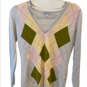 Vintage Argyle Sweater